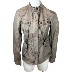 Loft Canvas Military-Style Utility Jacket